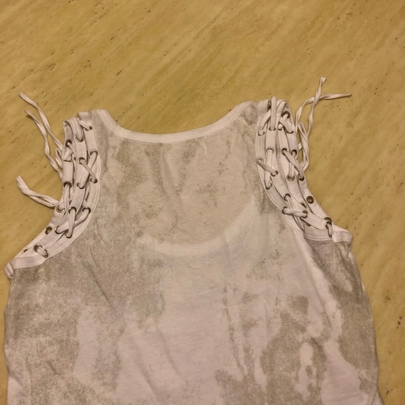 New EckoRed White Logo Printed Tank Top S - Picture 5 of 5